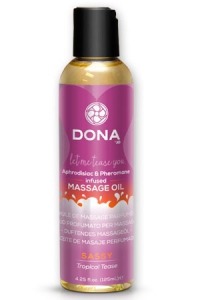 Массажное масло "Dona Tropical Tease" с афродизиаками и феромонами, 110ml 