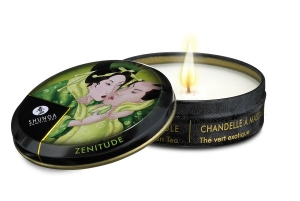 Массажная свеча "Shunga Zenitude" с ароматом зеленого чая, 30ml
