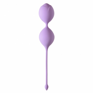 Вагинальные шарики "Love Story" со смещенным центром тяжести, фиолетовые