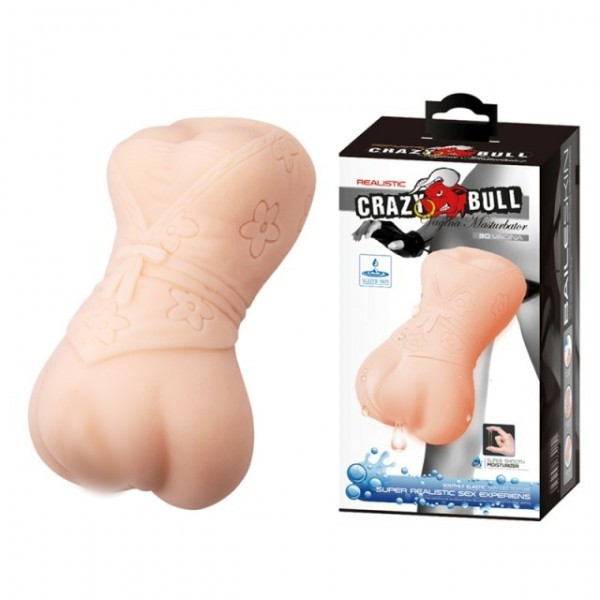 Мастурбатор "Crazy Bull" реалистичная вагина с эффектом смазки