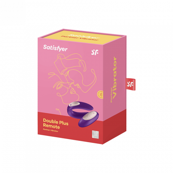 Вибратор для двоих "Satisfyer Partner Plus" на дистанционном пульте управления
