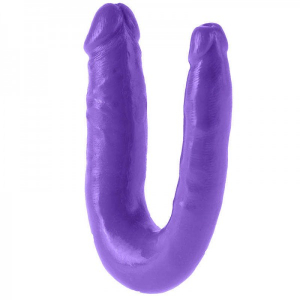 Фаллоимитатор двухголовый "Dillio" фиолетовый