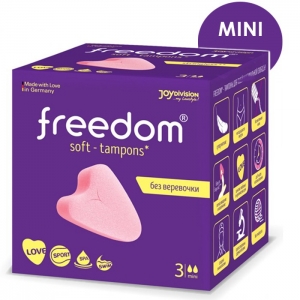 Тампоны "Soft-Tampons Freedom Mini" 3шт