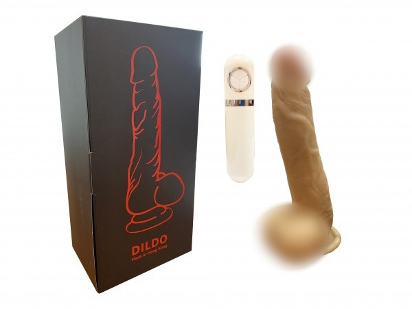 Вибратор на присоске "Dildo №1" супер мощный, реалистичный