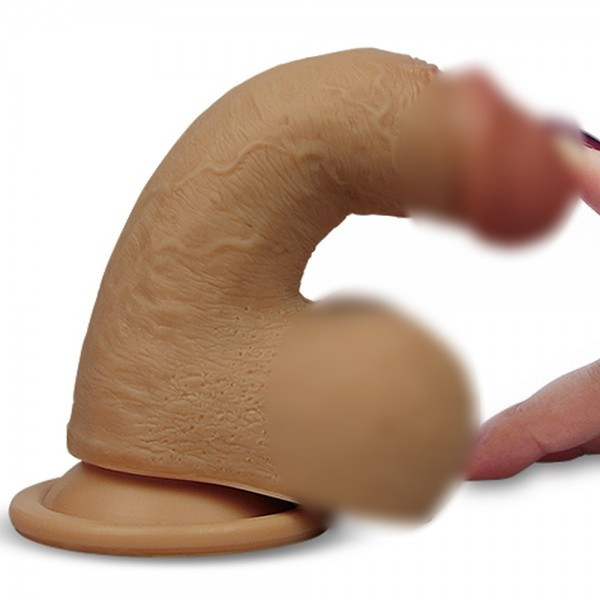 Вибратор на присоске "Nature Cock Gade" супер реалистичный мулат