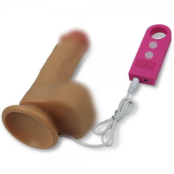 Вибратор на присоске "Nature Cock Gade" супер реалистичный мулат