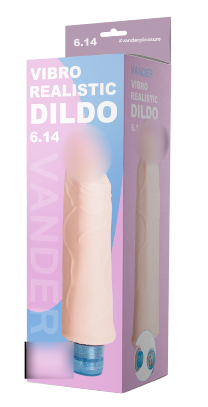 Вибратор "Vandersex 6,14" реалистичный