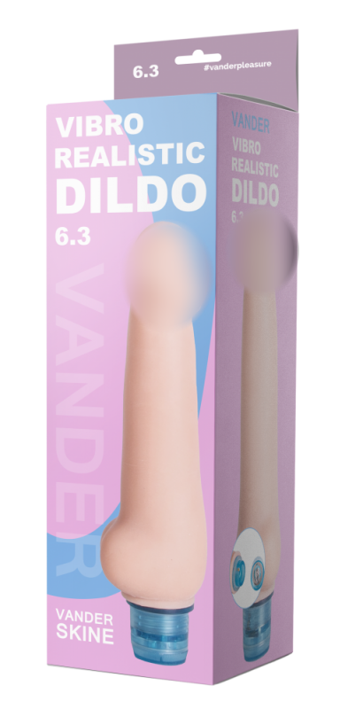 Вибратор "Vandersex 6,3" реалистичный