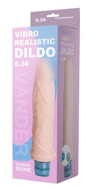 Вибратор "Vandersex 6,34" реалистичный