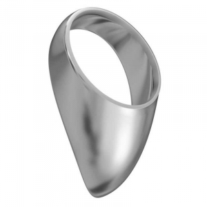 Эрекционное кольцо каплевидное "Джага-Джага" металл, L