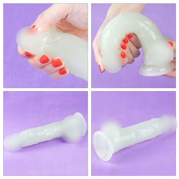 Фаллоимитатор светящийся в темноте "Lumino Play 8,5"