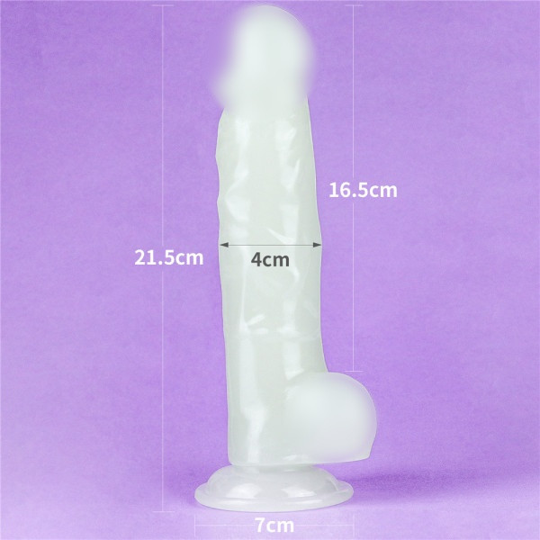 Фаллоимитатор светящийся в темноте "Lumino Play 8,5"