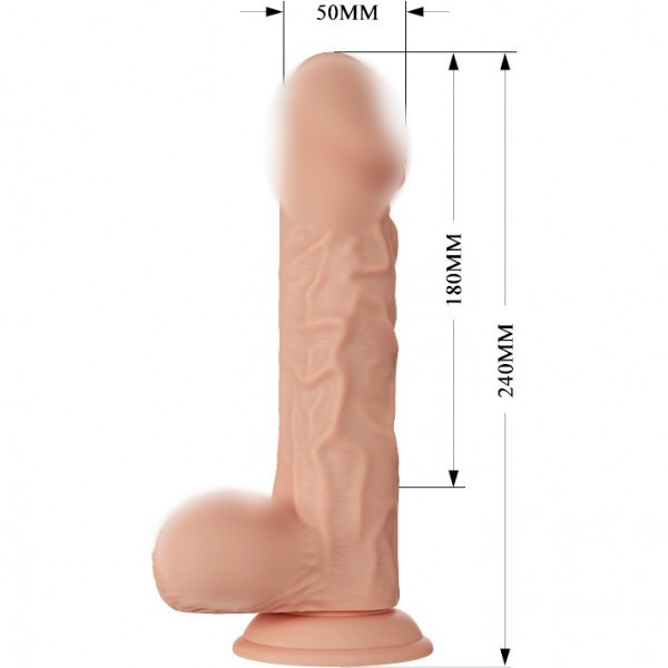 Фаллоимитатор реалистичный "Beatiful Burag" на присоске