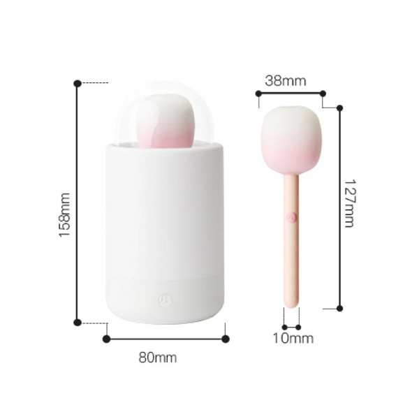 Вакуумный стимулятор клитора - вибратор + ночник "Kistoy Bling Pop"