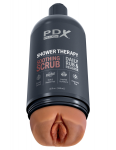 Мастурбатор "PDX Plus+ Discreet Stroker" вагина мулатка в тубусе + присоска