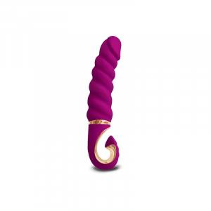 Вибратор рельефный "G-Jack Mini" супер нежный, фиолетовый