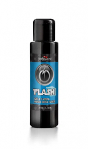 Гель с эффектом вибрации "Flash" аромат и вкус мяты, 35ml