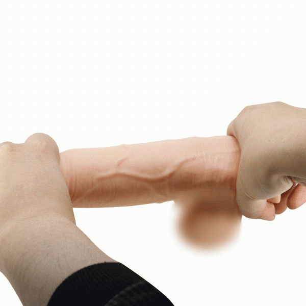 Вибратор с хребтом "Pretty Love 8,5" супер реалистичный