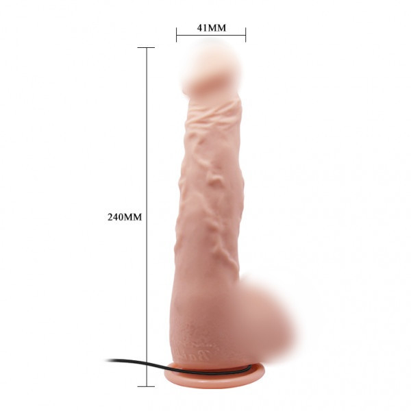 Вибратор реалистичный "Beautiful Jason 9,8" на присоске