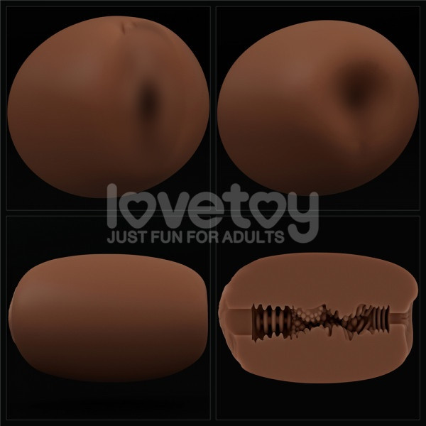 Мастурбатор "Lovetoy Slider" вагина + анус, мини мулатка