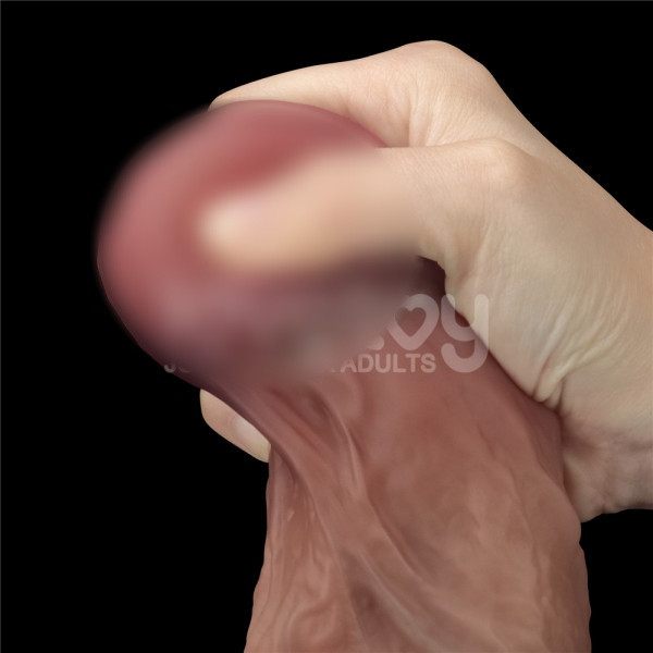 Супер реалистичный фаллоимитатор для фистинга "Nature Cock 10,5" рельефный, на присоске