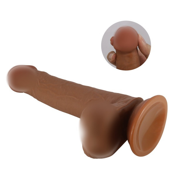 Фаллоимитатор "Pretty Love Tallen" суперреалистичный мулат