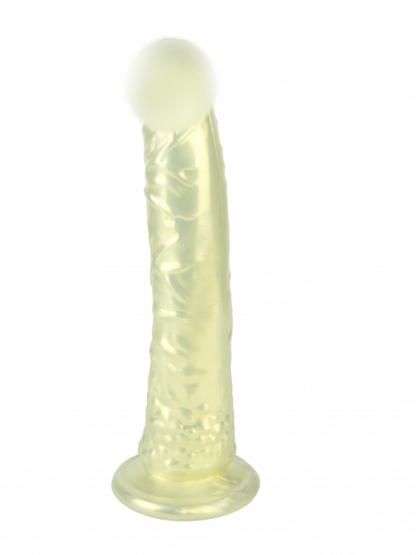 Фаллоимитатор на присоске "Lola Akoya Pearl" золотой перламутр