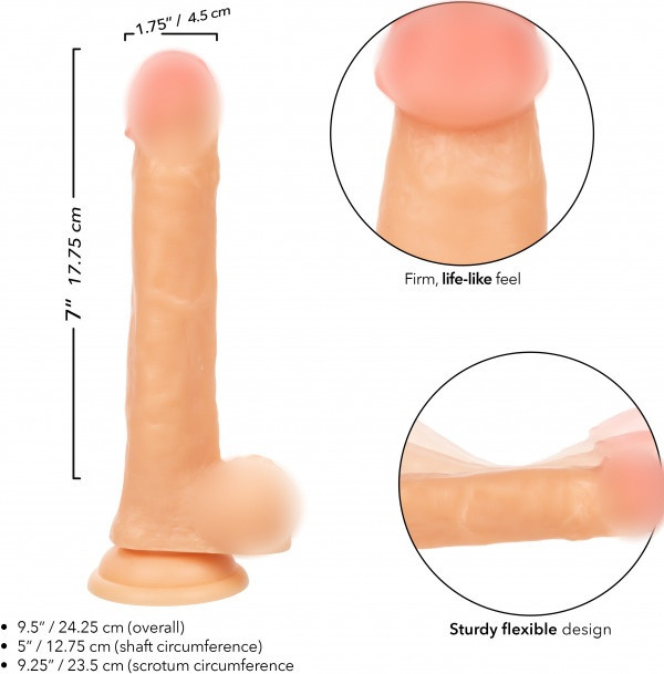 Фаллоимитатор реалистичный "The Cabana Boy" на присоске