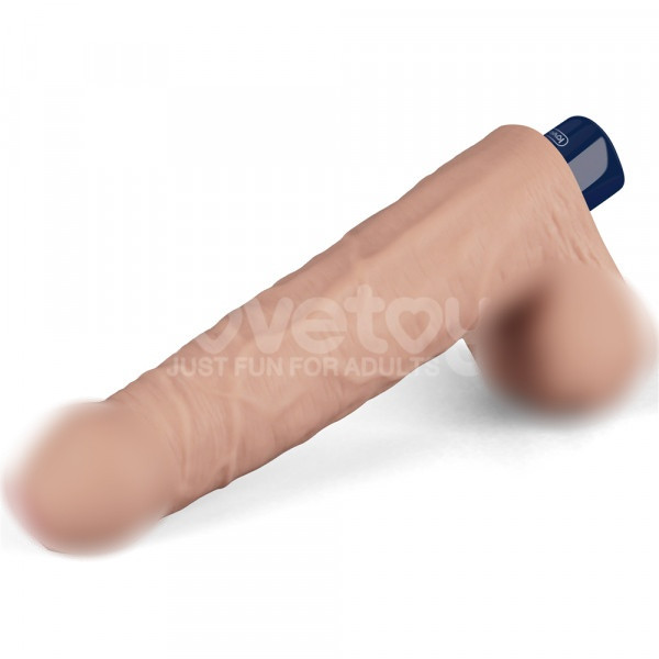Вибратор с крайней плотью "Real Softee 9" мега реалистичный