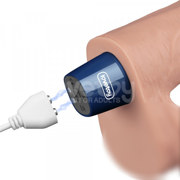 Вибратор с крайней плотью "Real Softee 9" мега реалистичный