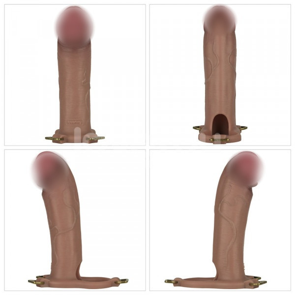 Фаллопротез-фаллоимитатор 2 в 1 "Lovetoy Ingen 10" L/XXL