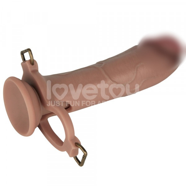 Фаллопротез-фаллоимитатор 2 в 1 "Lovetoy Ingen 10" XS/M