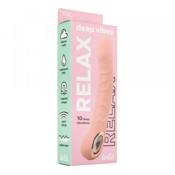 Вибратор реалистичный "Lola Relax" супер мощный