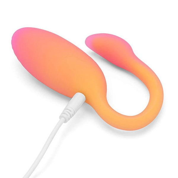 Вибратор + тренажер Кегеля "Flamingo Max" + приложение, оранжевый