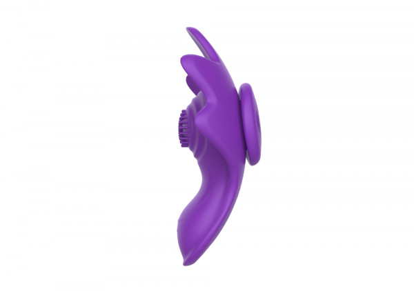 Вибратор в трусики на магните "Secwell Sunflower" + приложение, фиолетовый