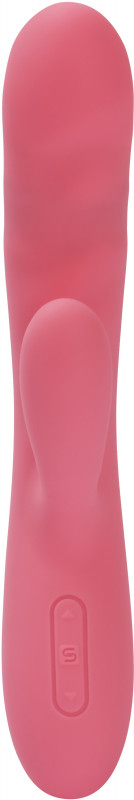 Пульсатор с клиторальным стимулятором "Svakom Avery" розовый