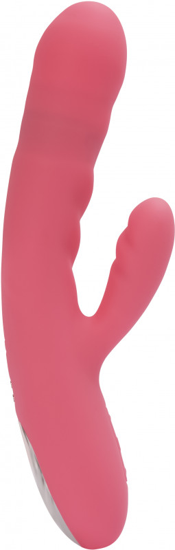 Пульсатор с клиторальным стимулятором "Svakom Avery" розовый
