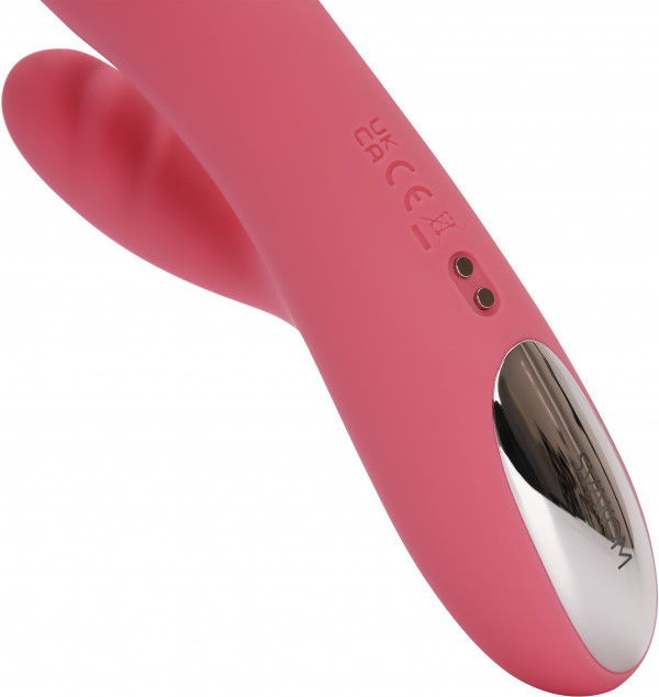 Пульсатор с клиторальным стимулятором "Svakom Avery" розовый