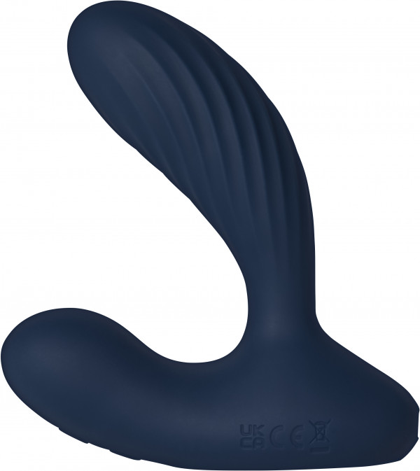 Массажер простаты с вибрацией и подогревом на дистанционном управлении "Svakom Vick Neo 2" + приложение, синий