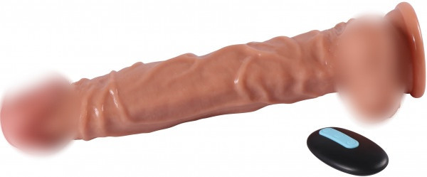 Вибратор-ротатор реалистичный "Real" на дистанционном управлении