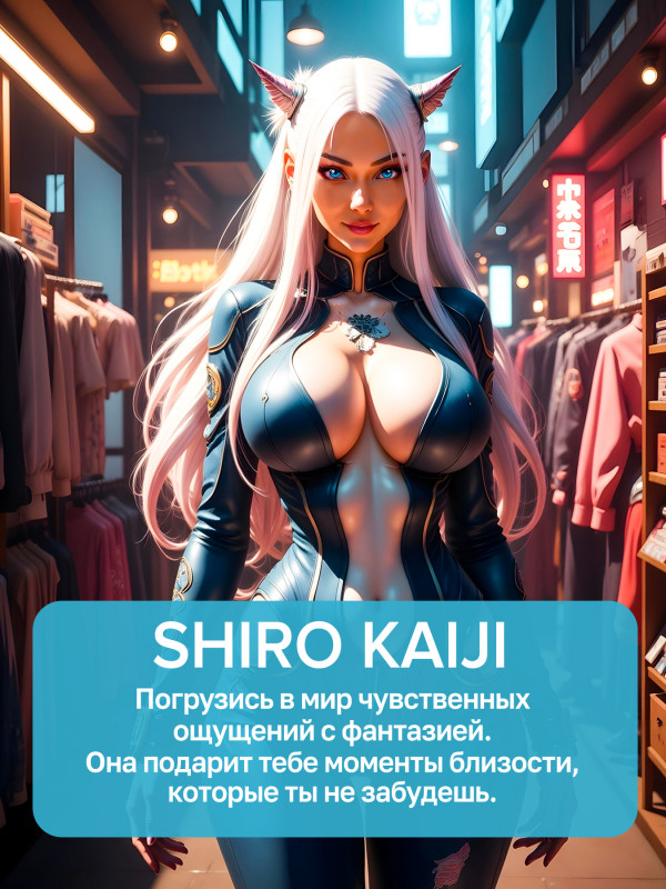 Мастурбатор реалистичный "Flesh Fantasy Shiro Kaiji" вагина-анус