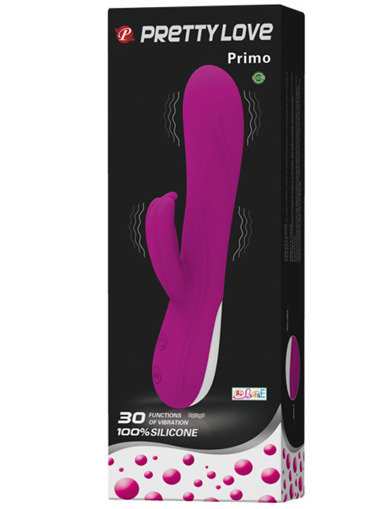Вибратор для точки G и клитора "Pretty Love Primo" фиолетовый