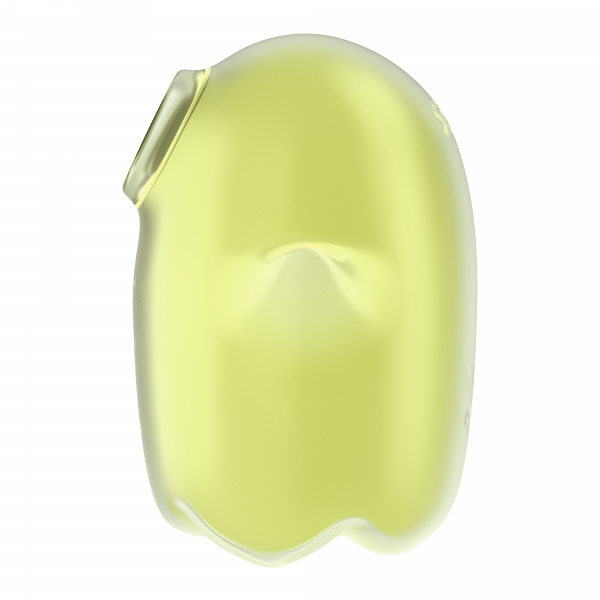 Стимулятор клитора "Satisfyer Glowing Chost" вакуум + вибрация, желтый