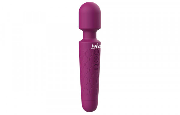 Вибромассажер "Lola Wand Mini" мега мощный, винный