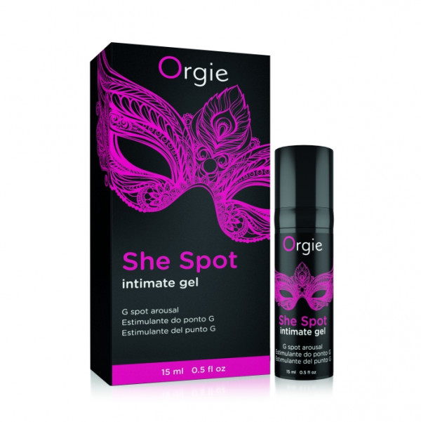 Сыворотка для точки G с вибрацией "Orgie She Spot" супер мощная, 15ml