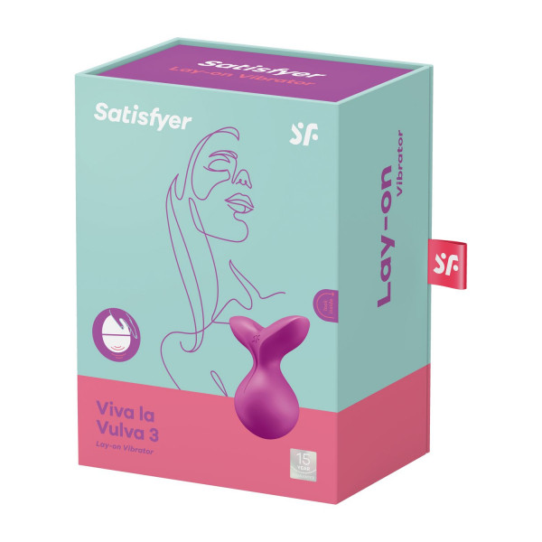 Вибратор клиторальный "Satisfyer Viva La Vulva 3" фиолетовый