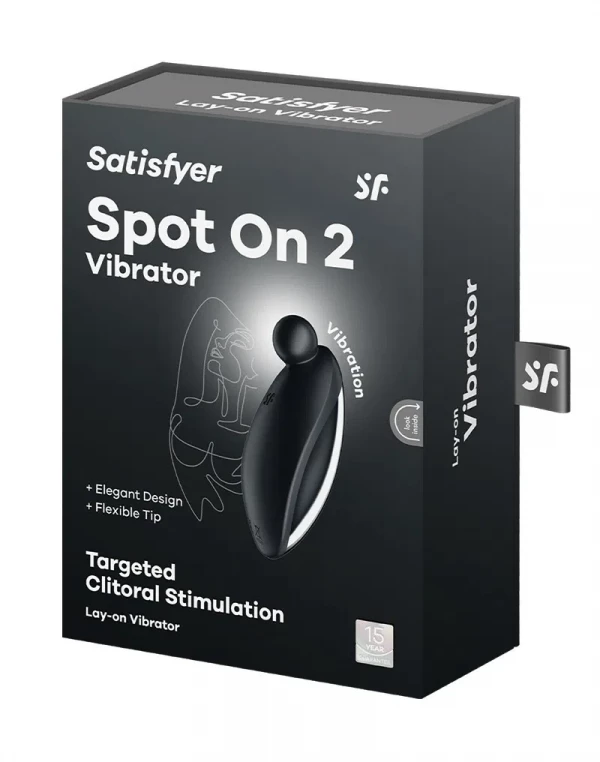 Вибратор клиторальный "Satisfyer Spot On 2" черный